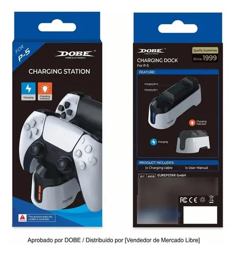 Base de carga doble para controles PS5
