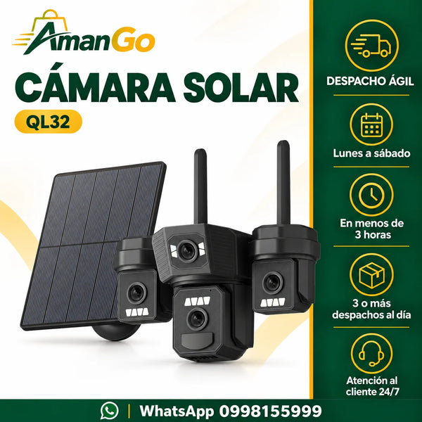 Cámara de seguridad solar QL32